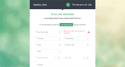 Desktop Screenshot of hackcc.com